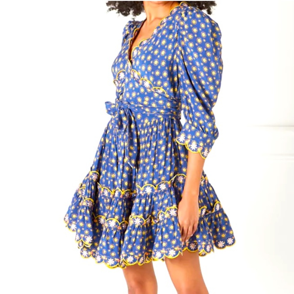 Celia B Andromida dress, Navy, sz S